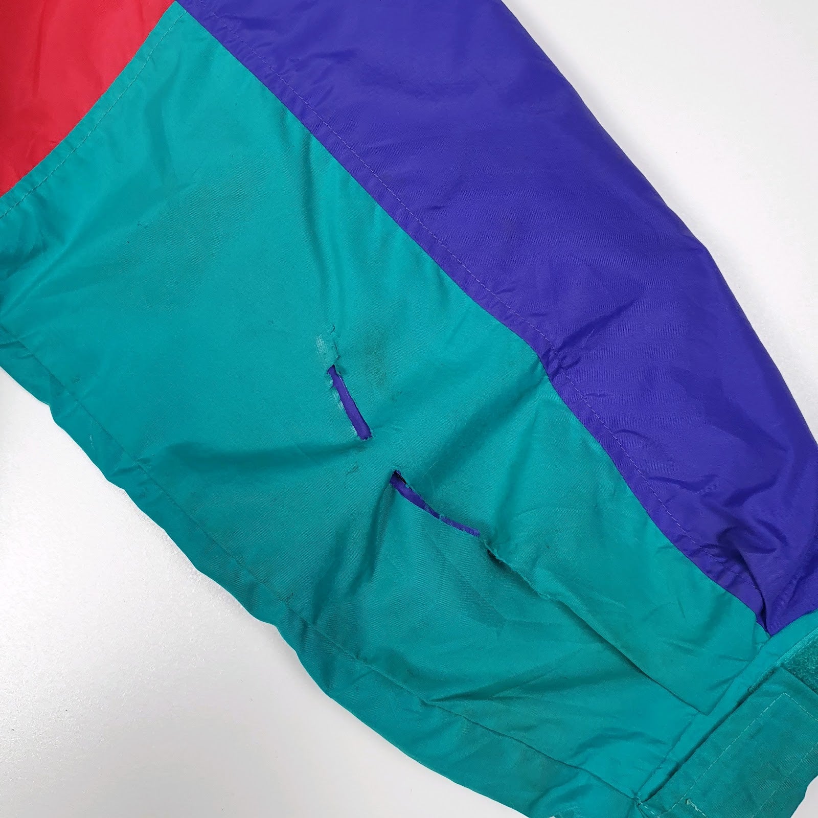 Mens Blue Columbia Sportswear Company Gizzmo Vintage 90s Rain  Coat