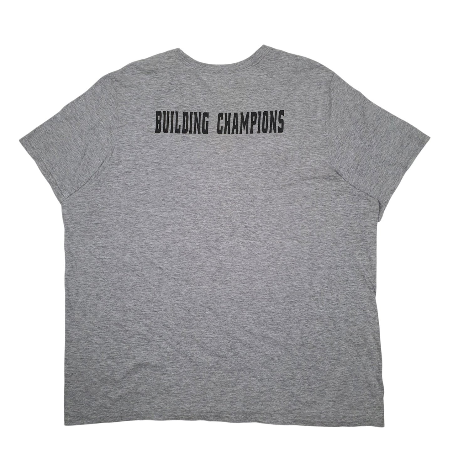 Mens Grey Adidas Jimmie Womens Wrestling  T Shirt