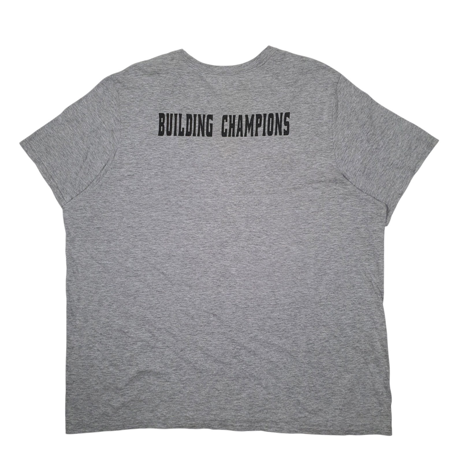 Mens Grey Adidas Jimmie Womens Wrestling  T Shirt