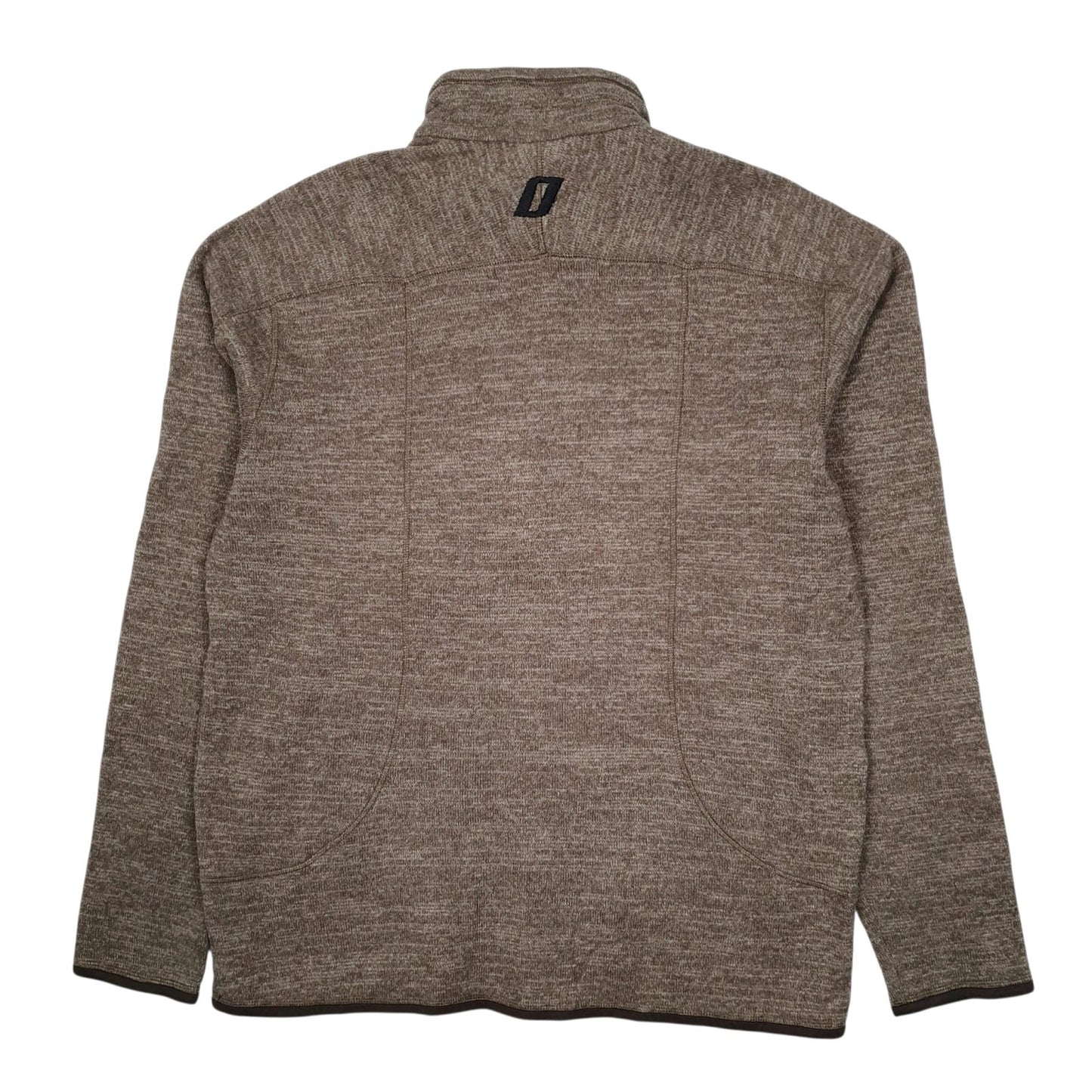 Mens Brown Patagonia Better Sweater Quarter Zip Jumper