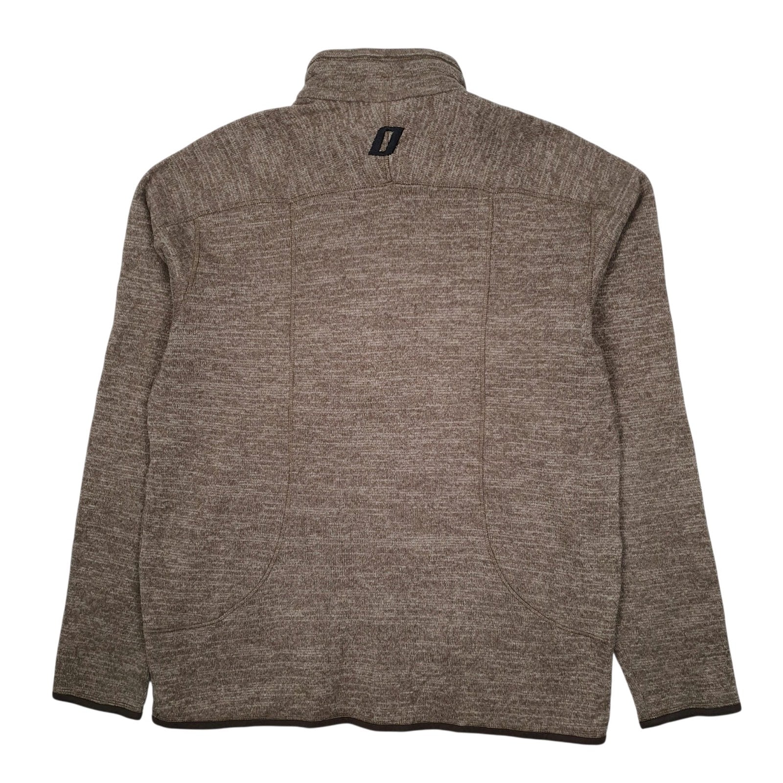 Mens Brown Patagonia Better Sweater Quarter Zip Jumper