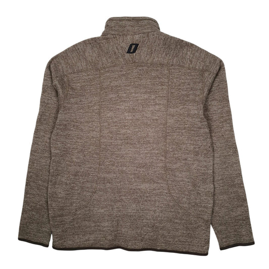 Mens Brown Patagonia Better Sweater Quarter Zip Jumper