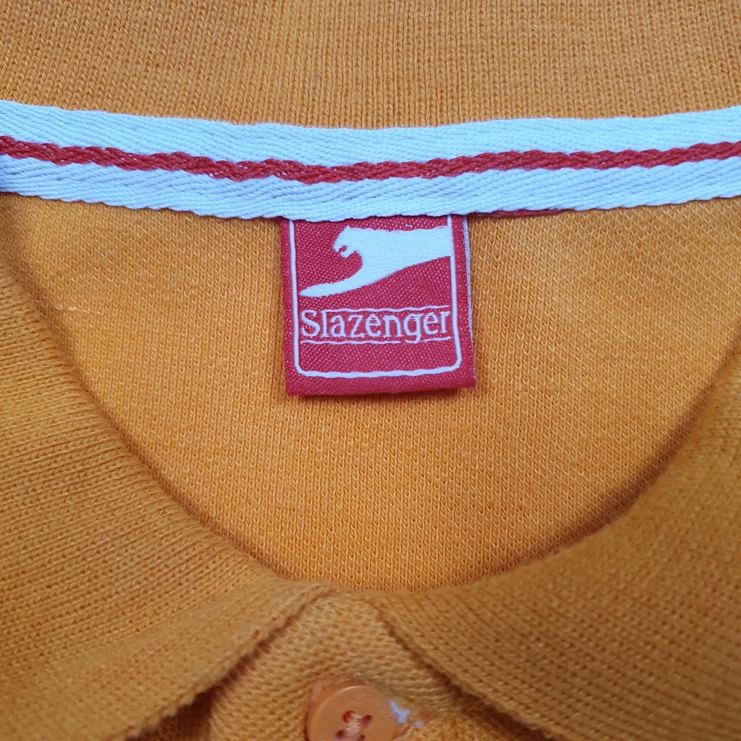 Mens Orange Slazenger   Polo Shirt