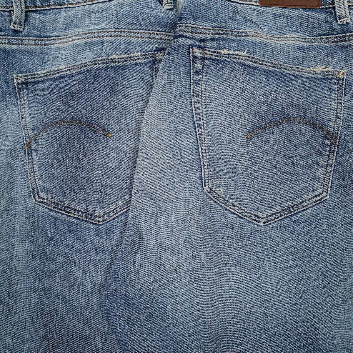 Womens Blue G-Star Distressed  Jeans