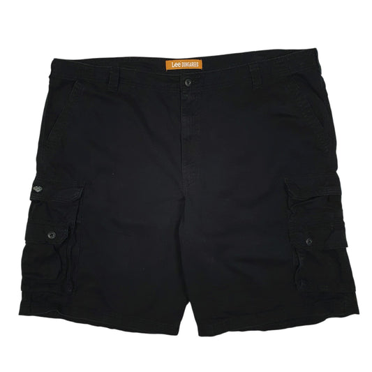 Mens Black Lee  Cargo Shorts