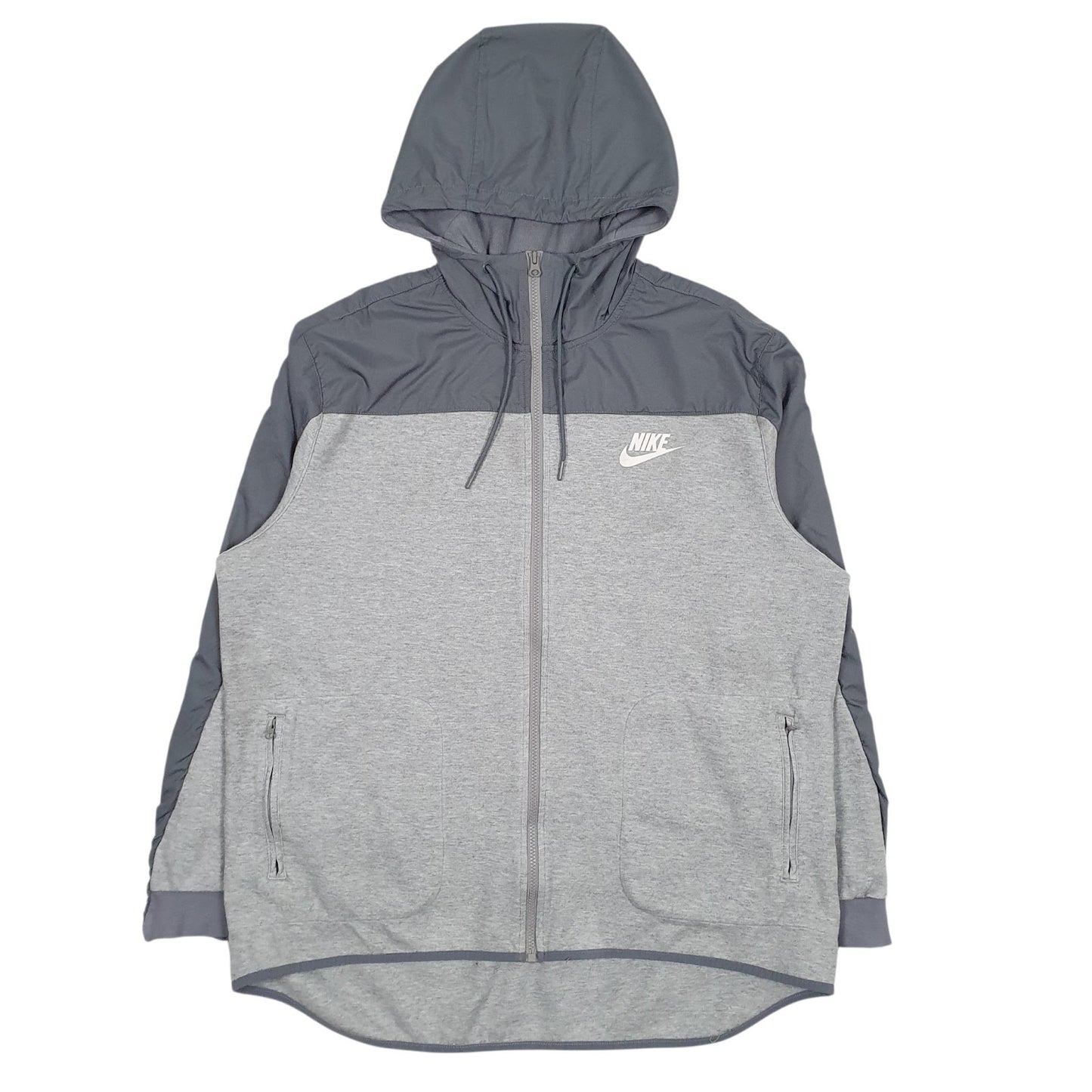 Mens Grey Nike  Full Zip Jumper