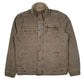 Mens Brown Levis Workwear Sherpa Lined Windbreaker  Coat