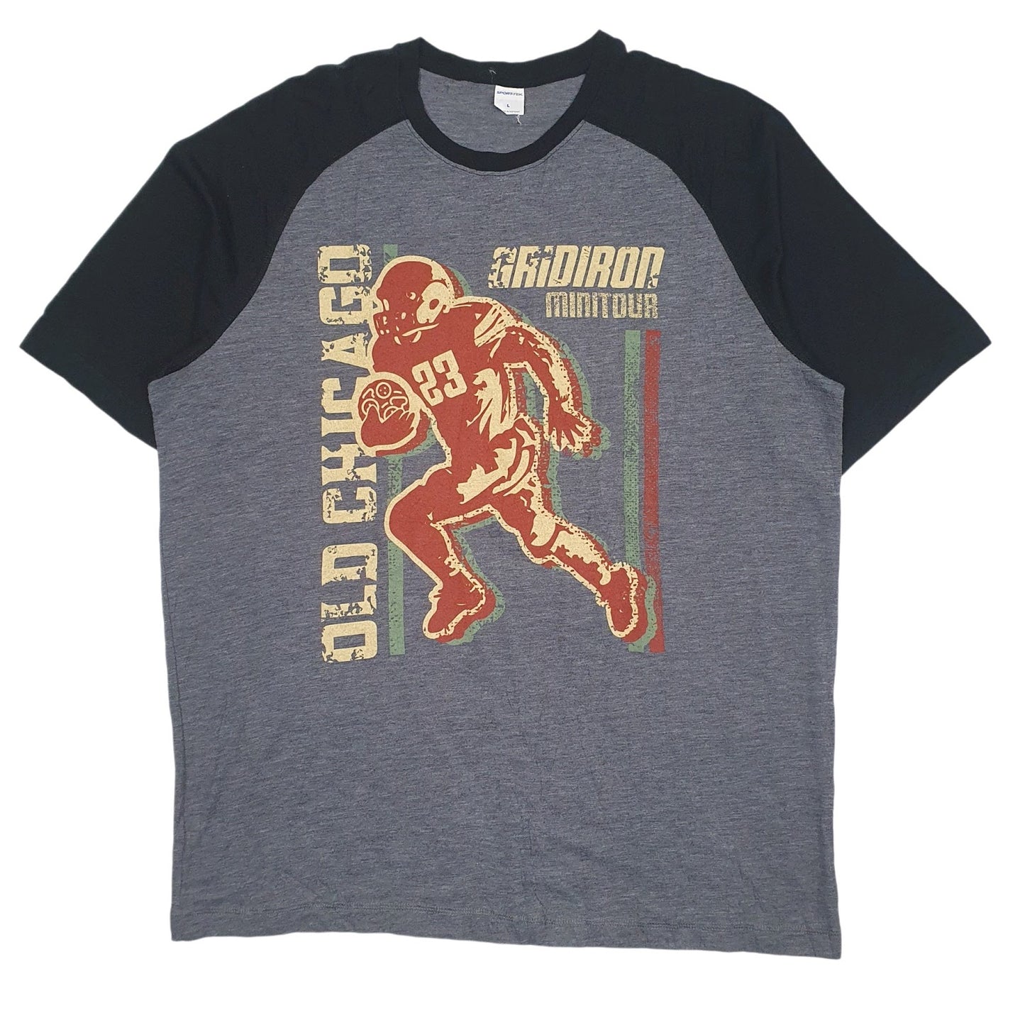 Mens Grey Sport-Tek  Short Sleeve T Shirt