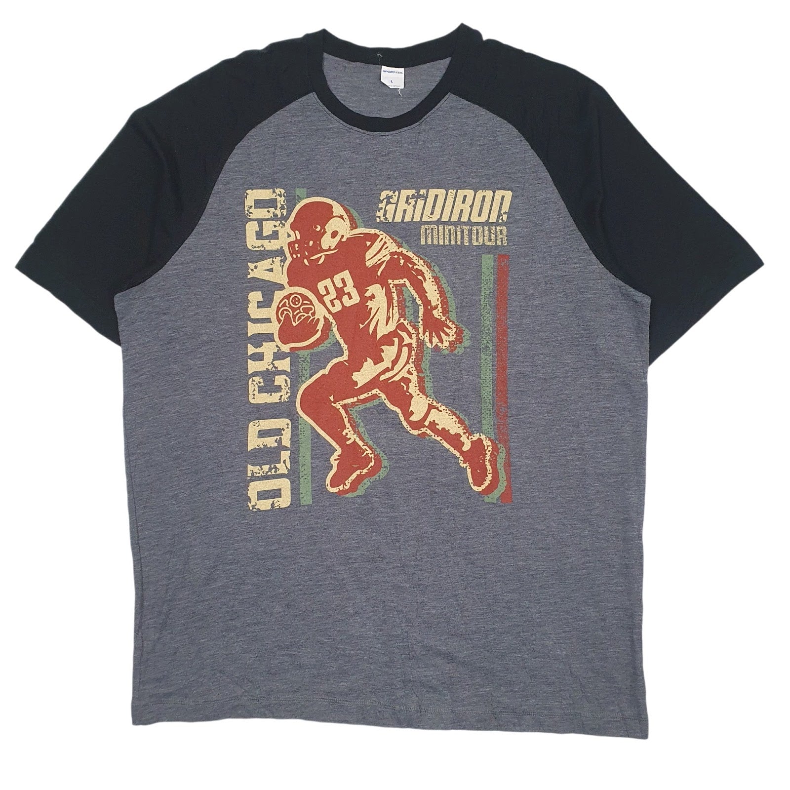Mens Grey Sport-Tek  Short Sleeve T Shirt