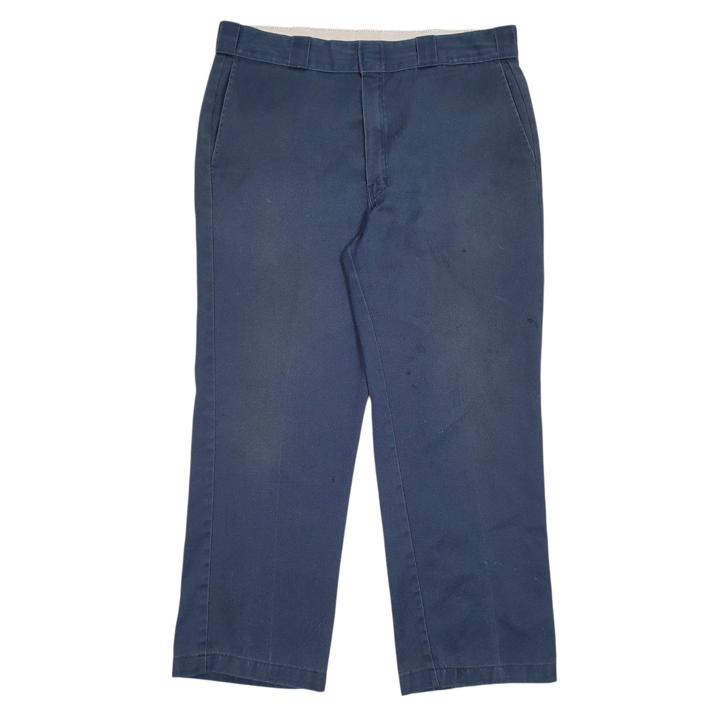 Mens Blue Dickies  Chino Trousers