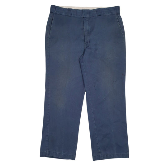 Mens Blue Dickies  Chino Trousers