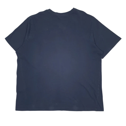 Mens Navy Levis Spellout  T Shirt