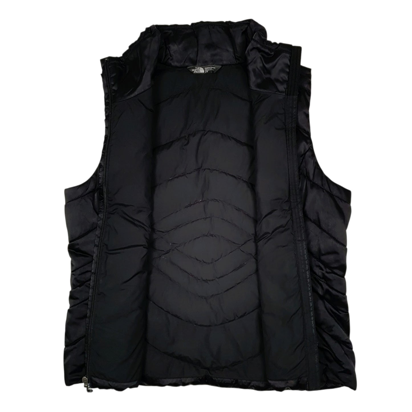 Womens Black The North Face Puffer 550 Hoodie Coat