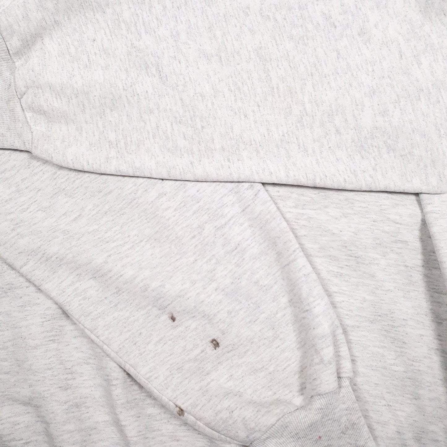 Mens Grey The Cotton Exchange Vintage 90s Made In USA Hoodie Jumper