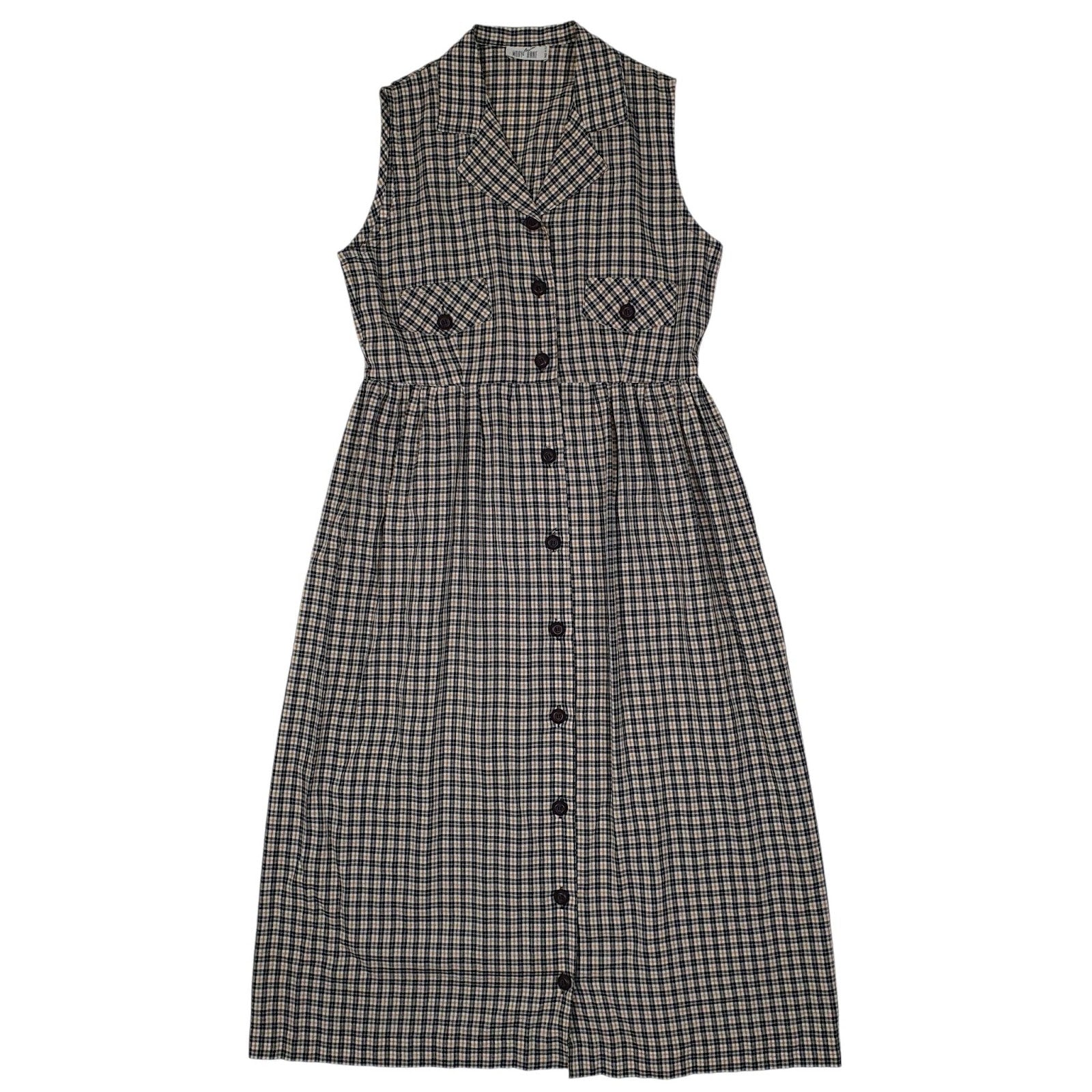 Womens Navy Mary Anne  Sleeveless Dress
