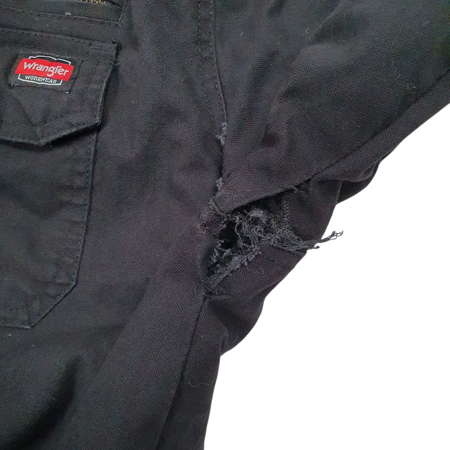 Mens Black Wrangler Padded  Coat