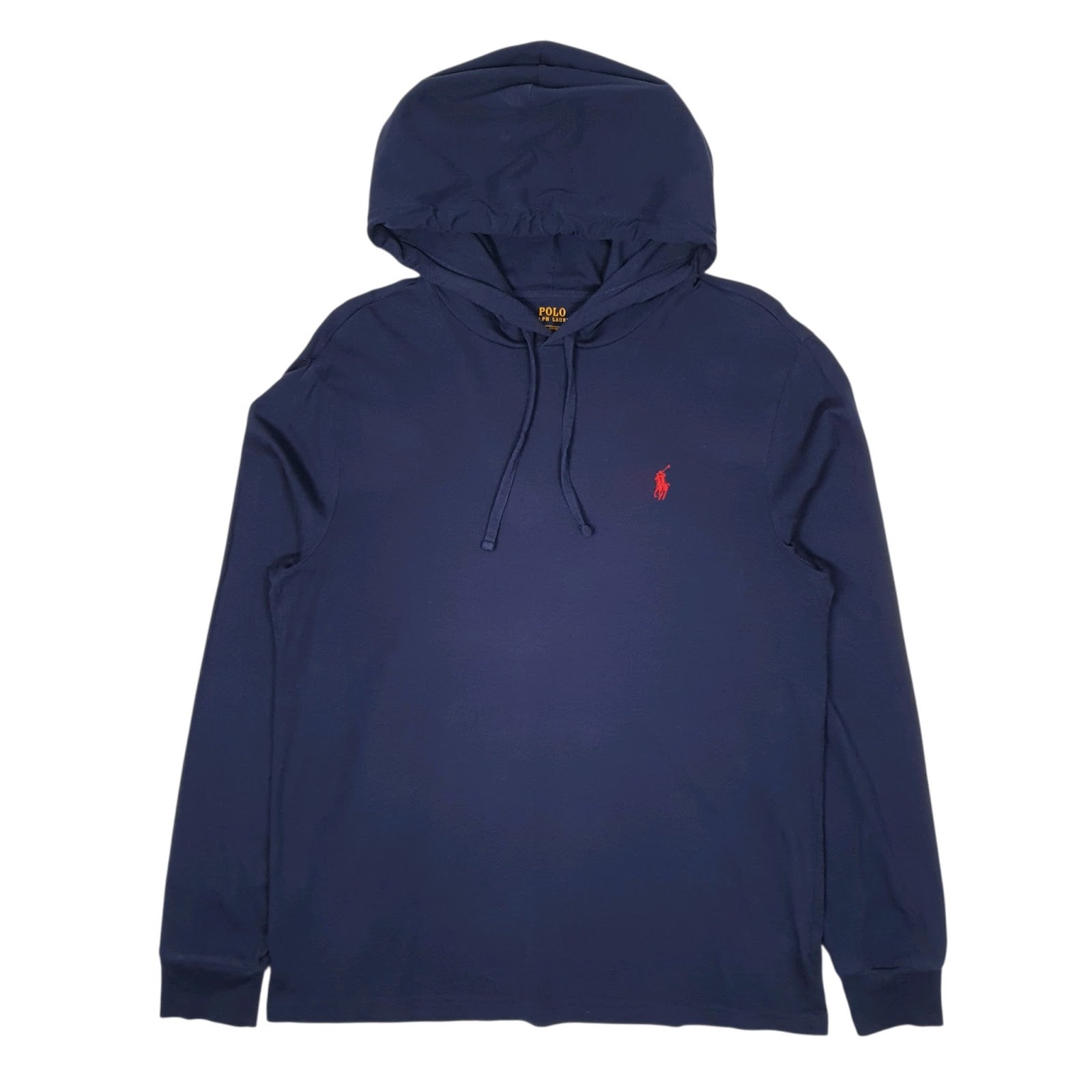 Mens Navy Polo Ralph Lauren T Shirt Lightweight Hoodie Jumper