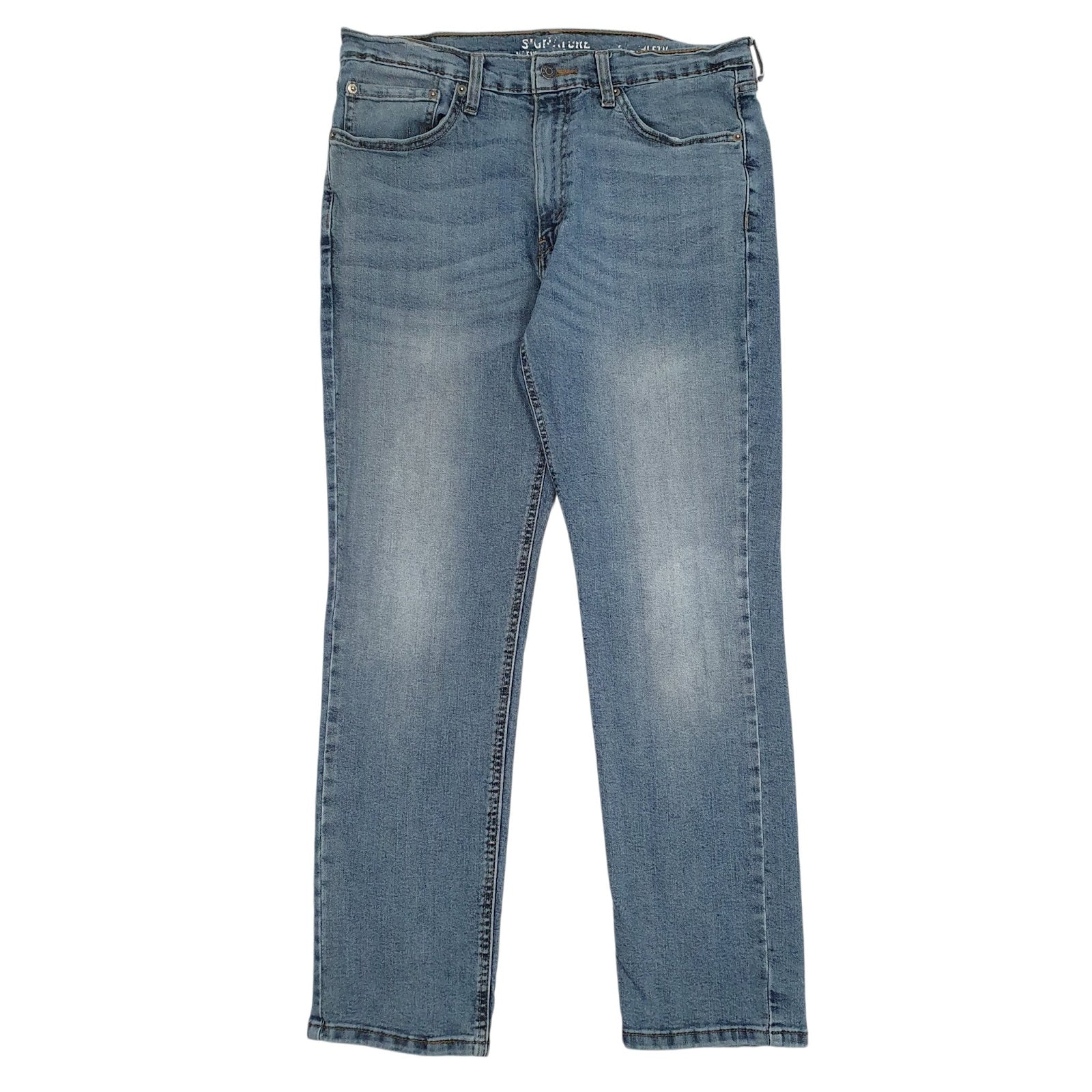 Mens Blue Levis Athletic Signature JeansW34 L30