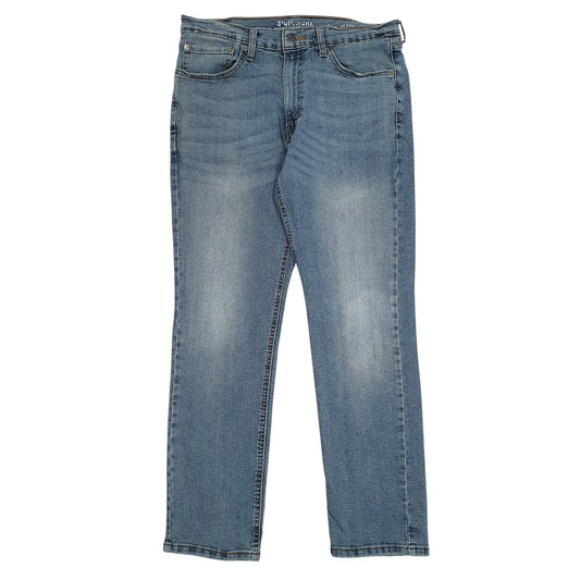 Mens Blue Levis Athletic Signature JeansW34 L30