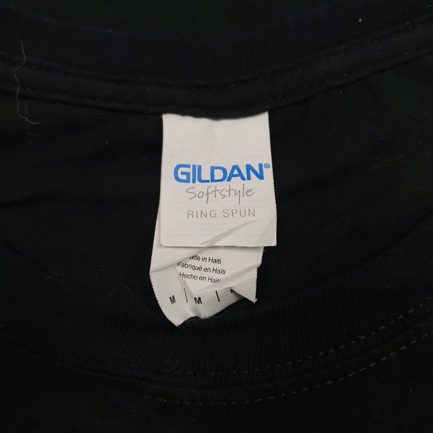 Mens Black Gildan Seymour Valleyball  T Shirt