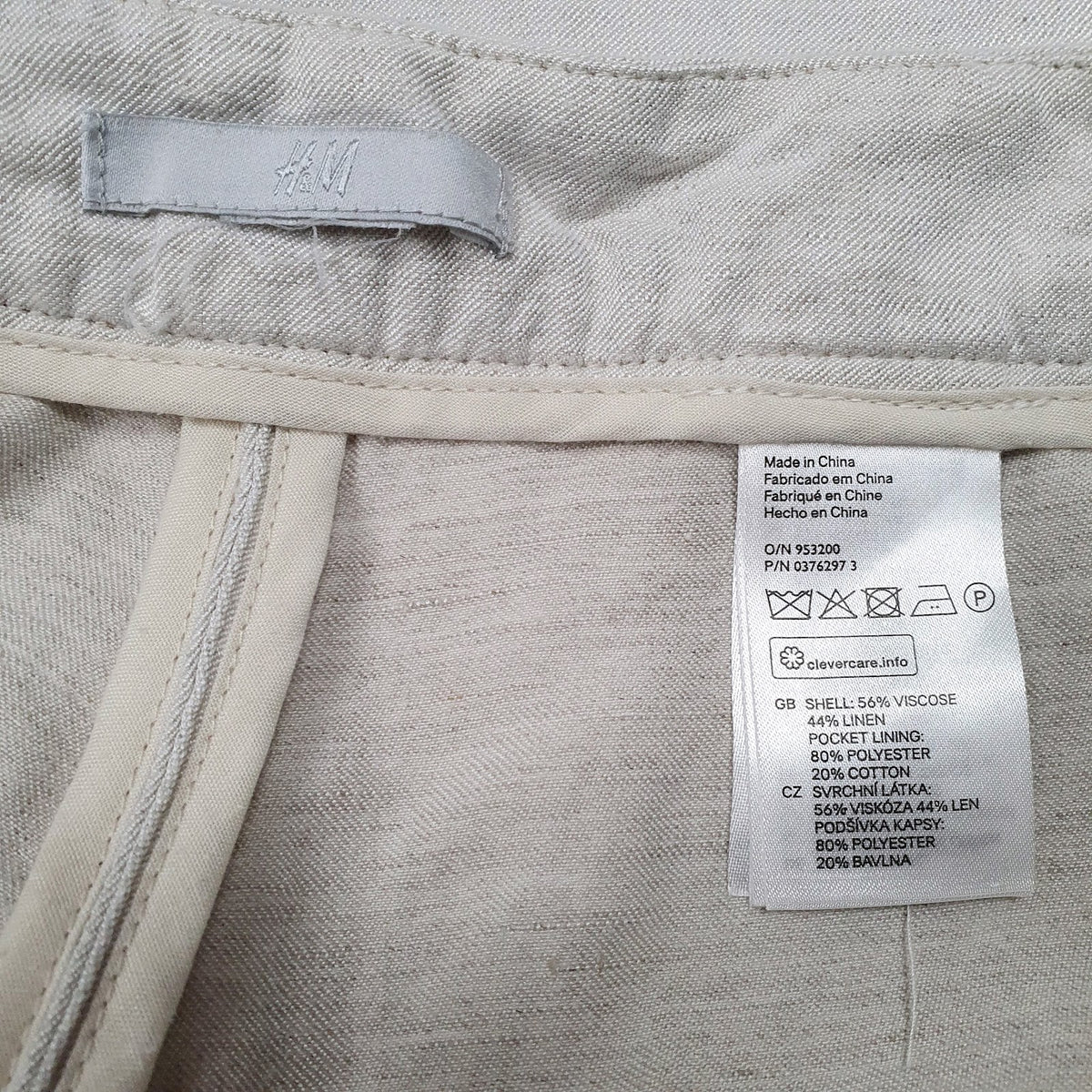 Womens Grey H&M   Trousers