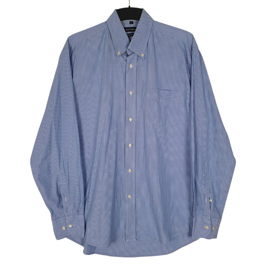 Mens Blue Best Company  Long Sleeve Shirt