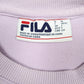 Womens Purple Fila  Crewneck Jumper