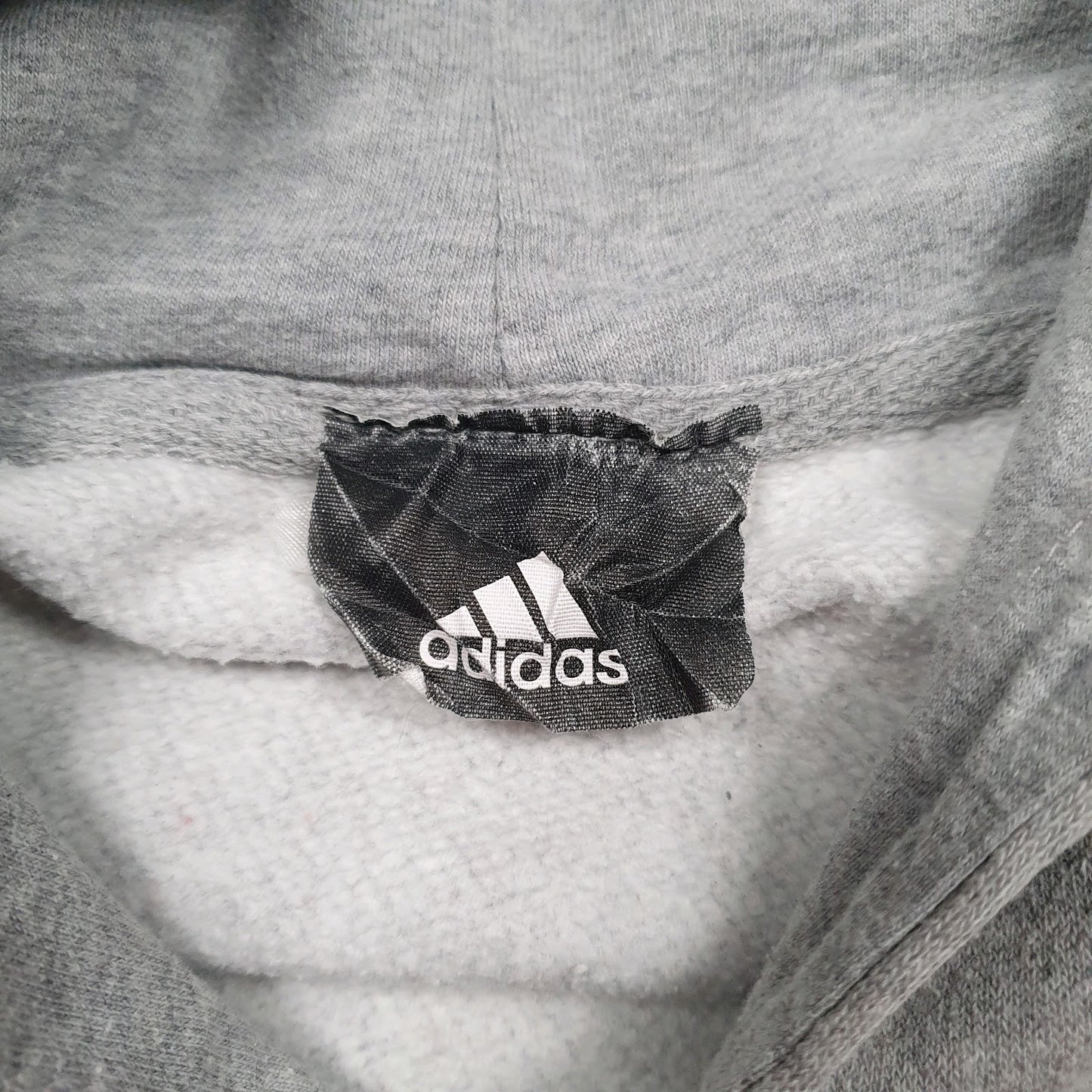 Mens Grey Adidas Miami Heat Hoodie Jumper