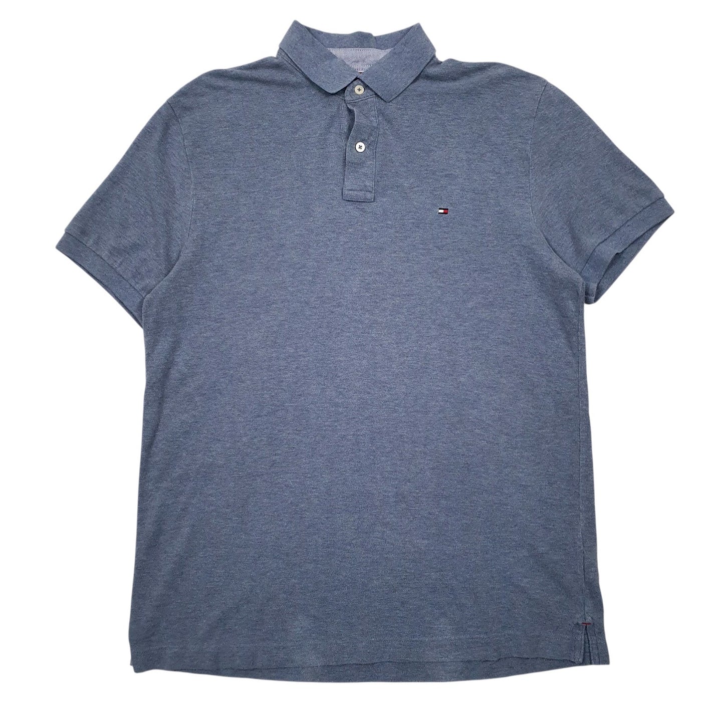 Mens Blue Tommy Hilfiger  Short Sleeve Polo Shirt