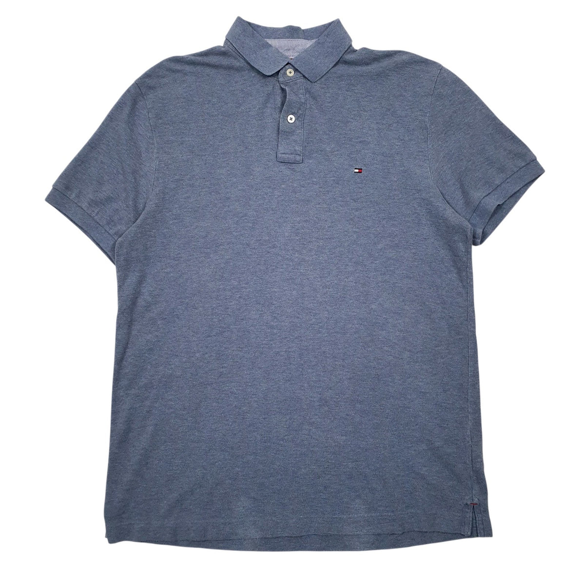 Mens Blue Tommy Hilfiger  Short Sleeve Polo Shirt