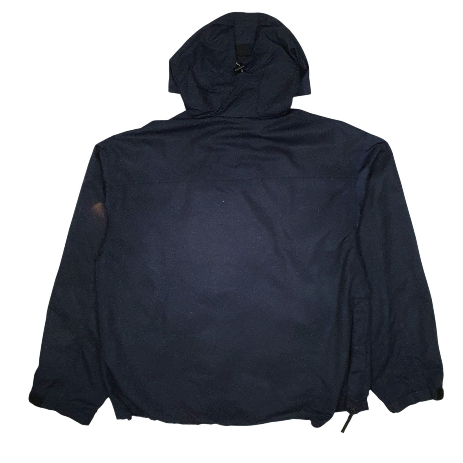 Mens Navy Ralph Lauren Polo Sport Vintage 90s Pullover Smock Full Zip Coat