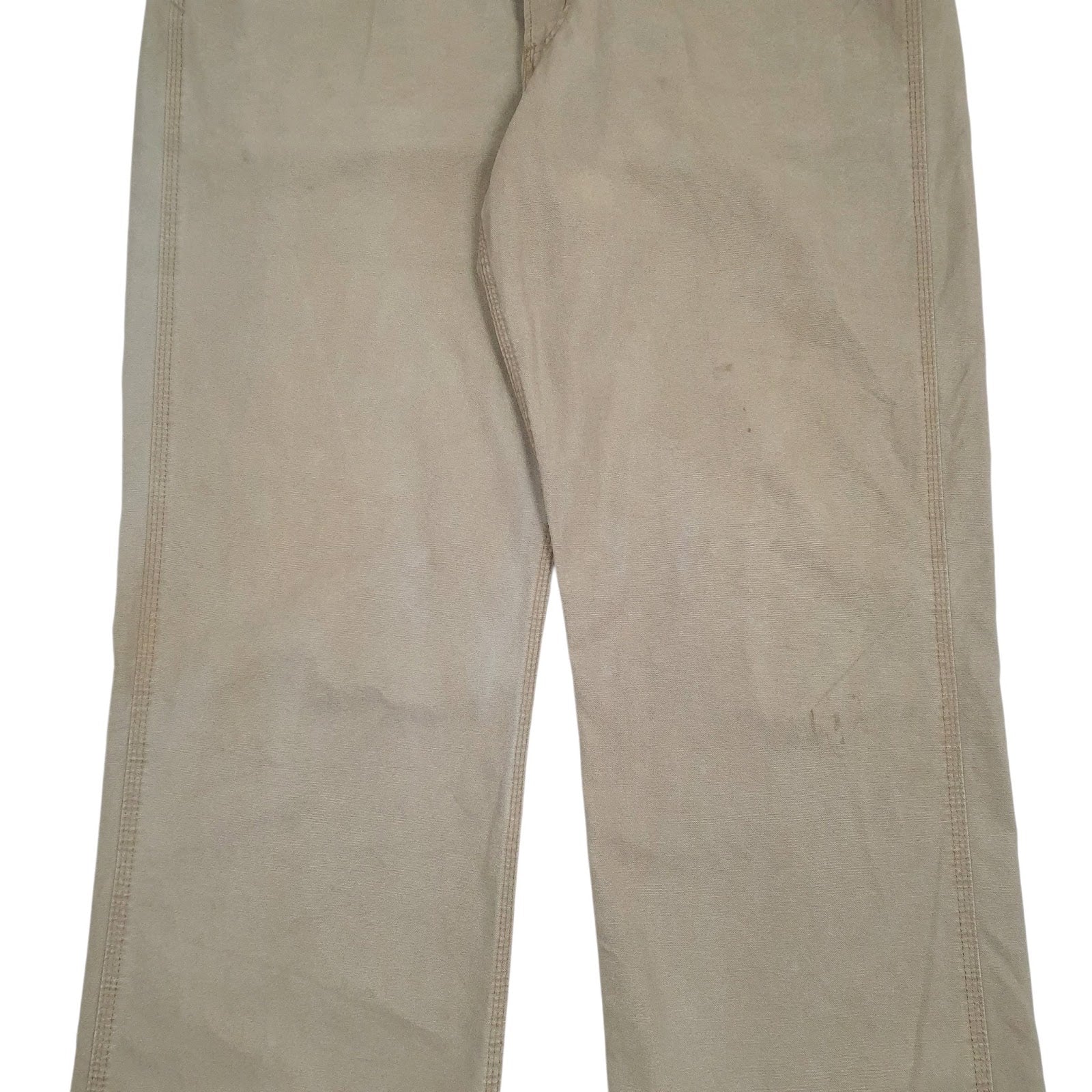 Mens Beige Carhartt Workwear  Trousers