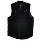 Mens Black Wrangler Vest Bodywarmer Workwear  Coat