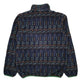 Mens Navy Patagonia Synchilla Aztec Quarter Zip Jumper