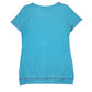 Womens Blue Adidas   T Shirt