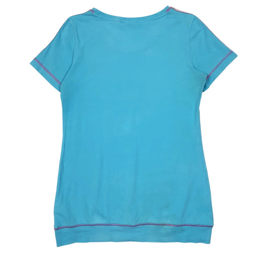 Womens Blue Adidas   T Shirt
