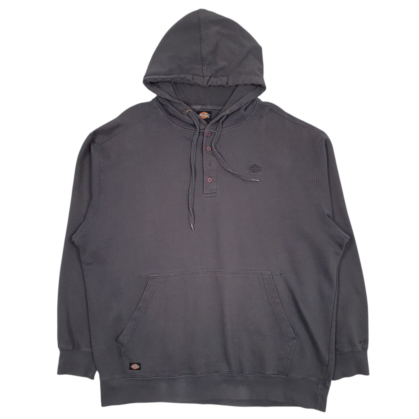 Mens Grey Dickies  Hoodie Jumper