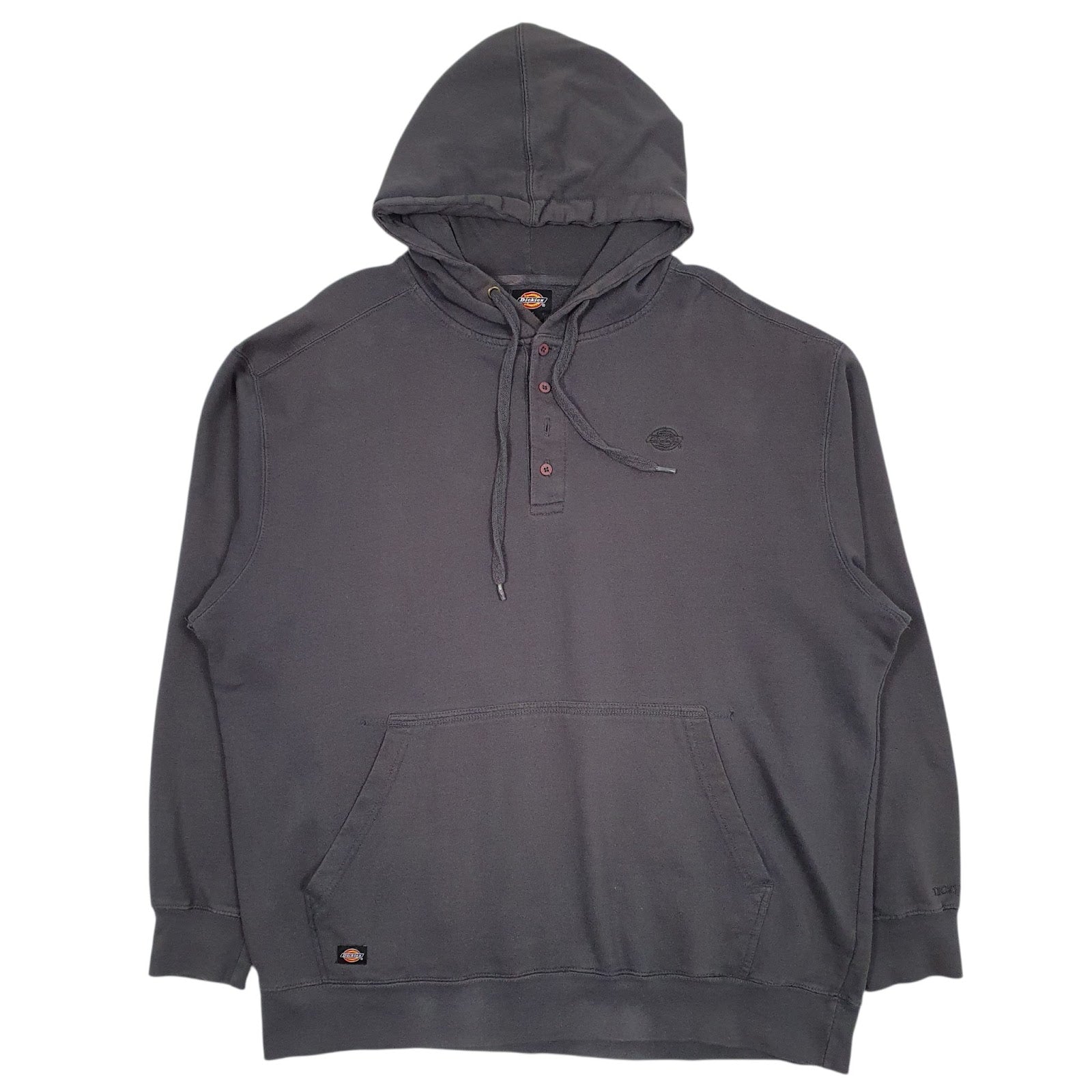 Mens Grey Dickies  Hoodie Jumper