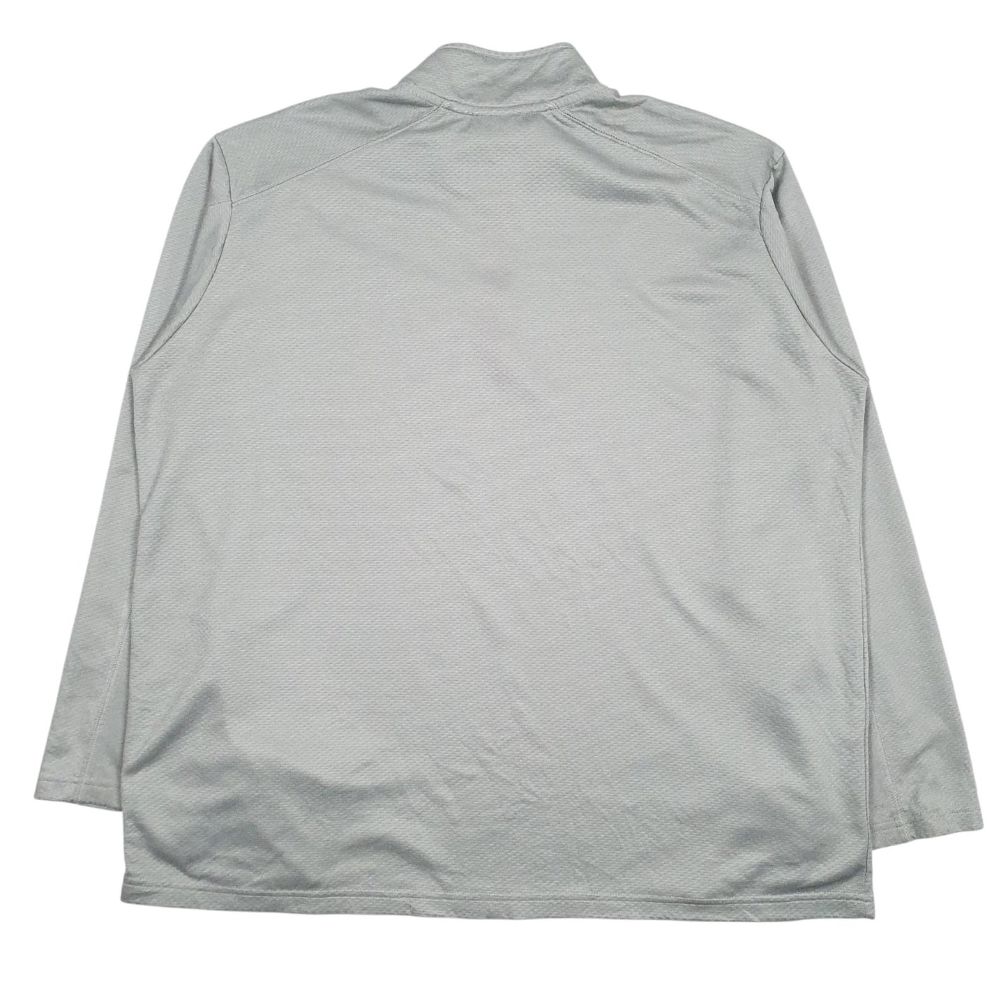 Mens Grey Champion Clemson Active Wear Quarter Zip Jumper