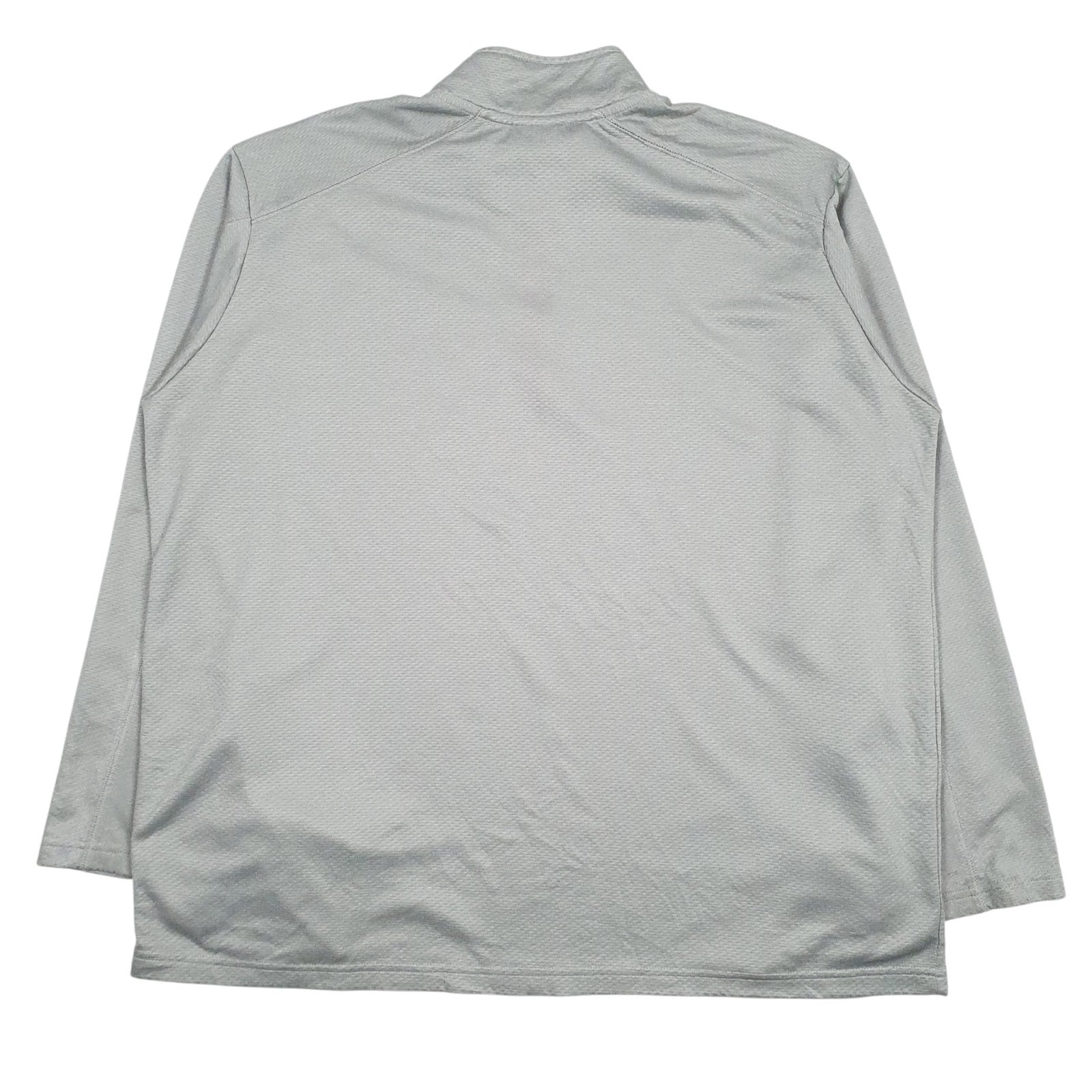 Mens Grey Champion Clemson Active Wear Quarter Zip Jumper