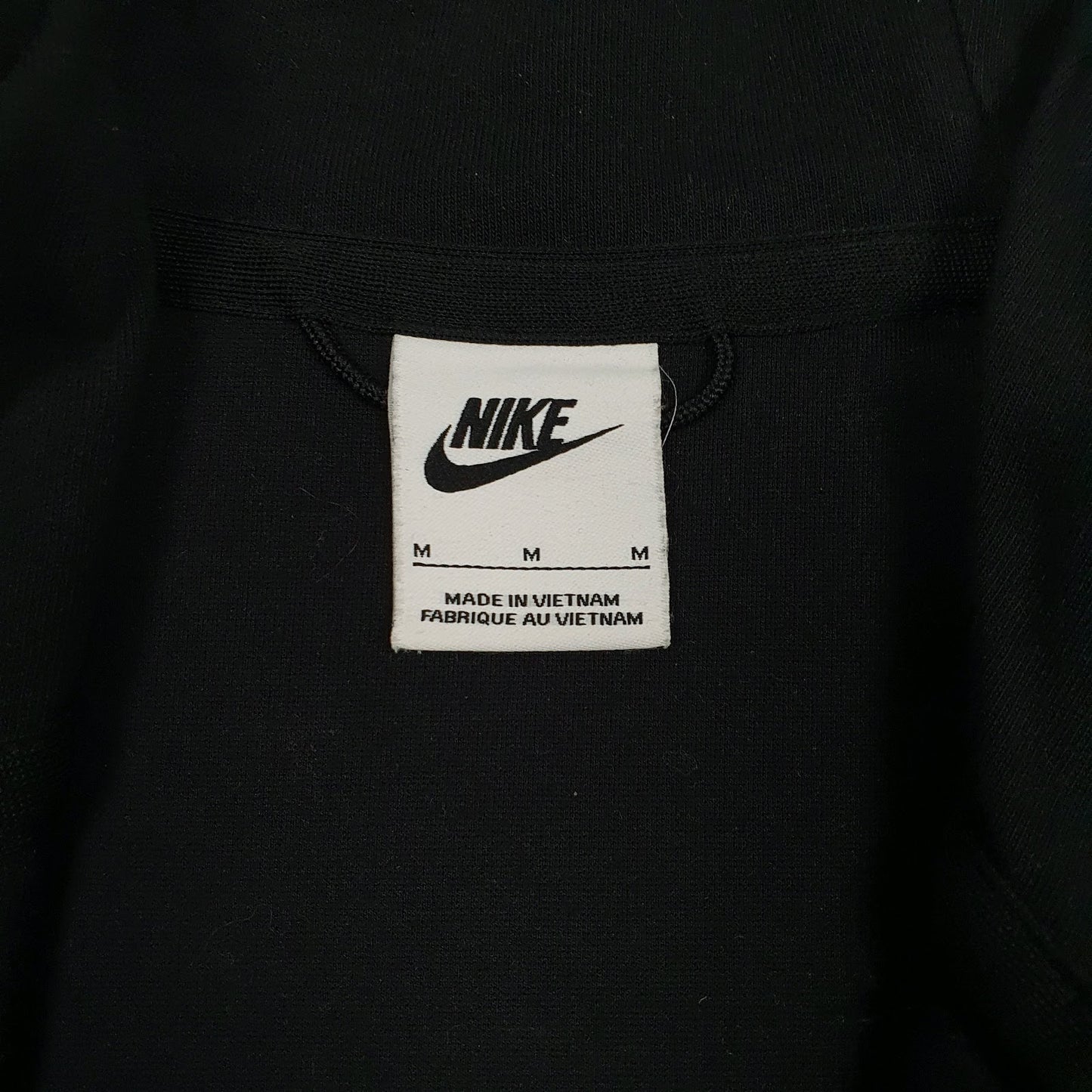 Mens Black Nike  Full Zip Jumper