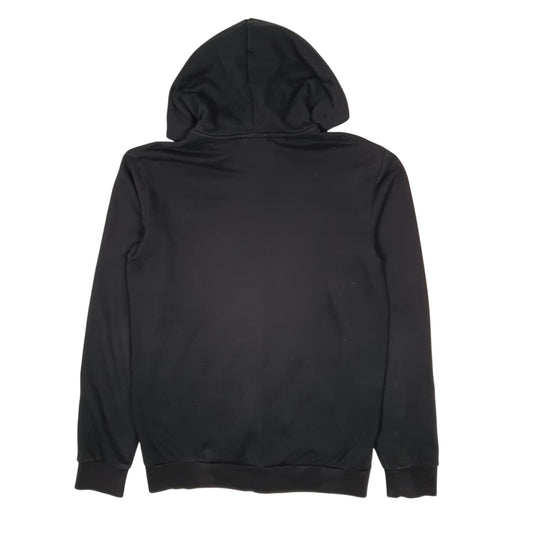 Mens Black Adidas Hoodie Full Zip Jumper