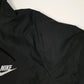 Mens Black Nike Windrunner Quarter Zip Coat