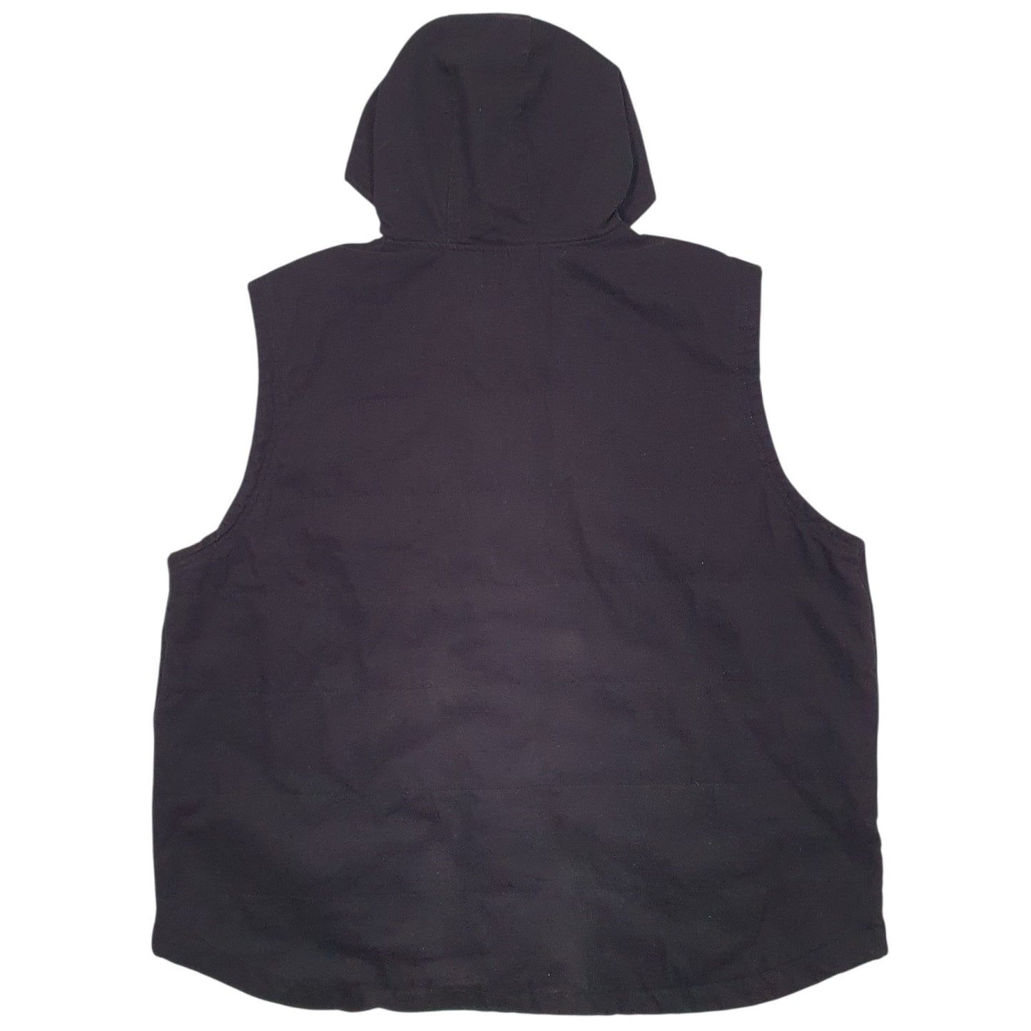 Mens Black Wrangler Workwear Padded  Coat