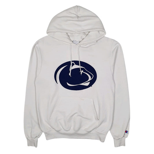 Mens White Champion Penn State Nittany Lions Hoodie Jumper