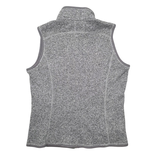 Womens Grey Patagonia Better Sweater Vest Bodywarmer Gilet Jumper