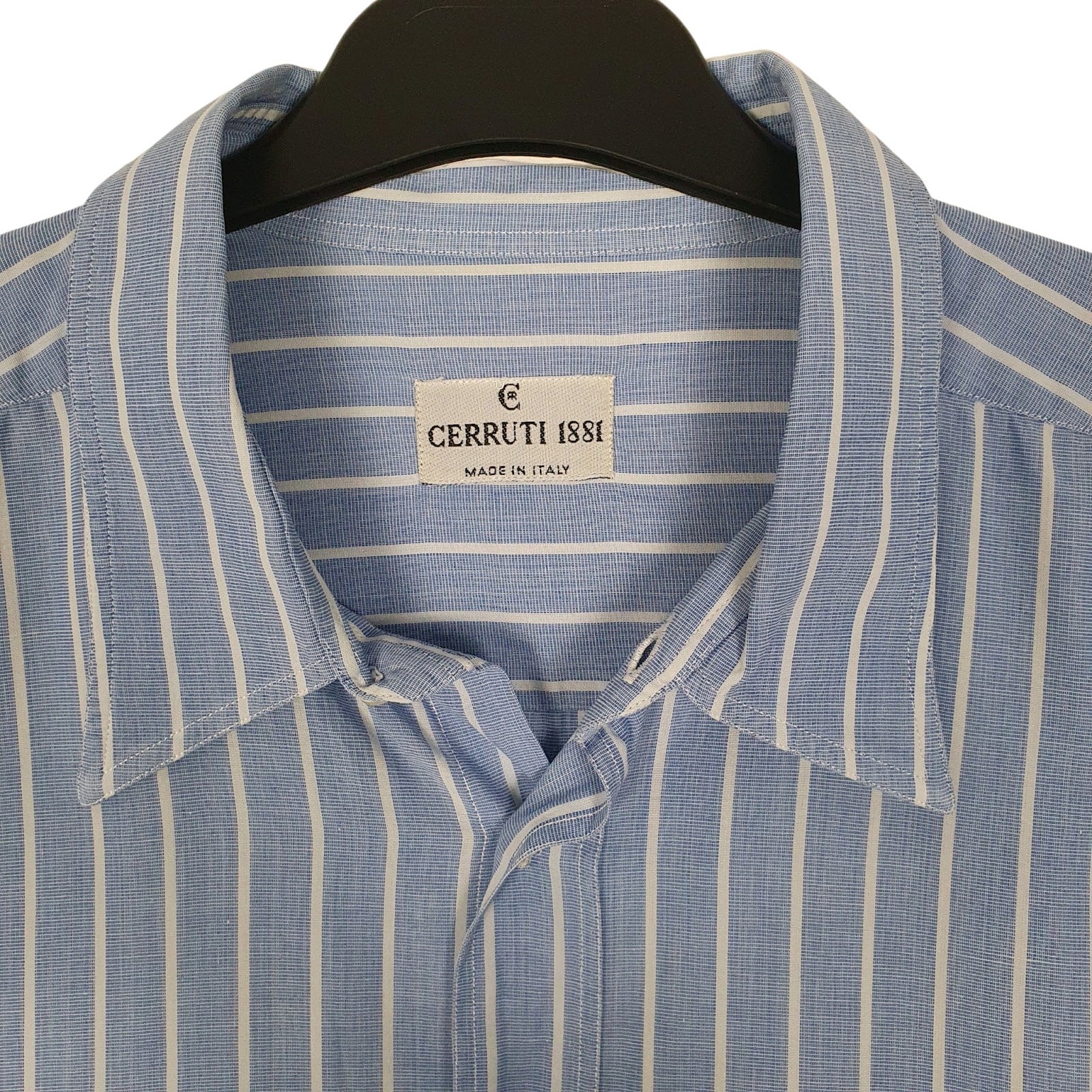 Mens Blue Cerruti 1881   Shirt