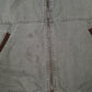 Mens Grey Wrangler Workwear Sherpa Lined Corduroy  Coat