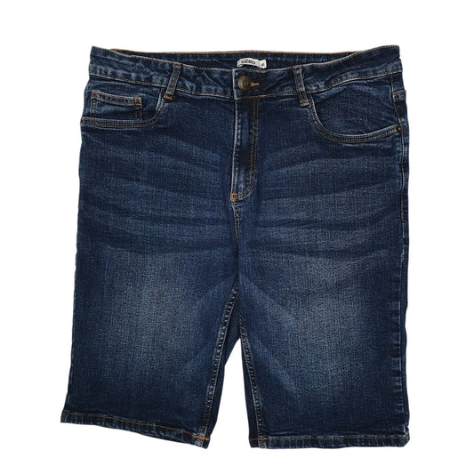 Mens Blue Gemo  Denim Shorts