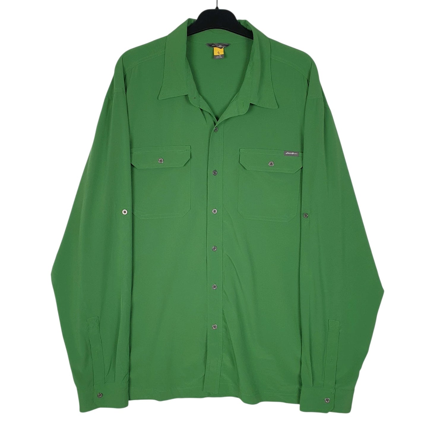 Mens Green Eddie Bauer  Long Sleeve Shirt